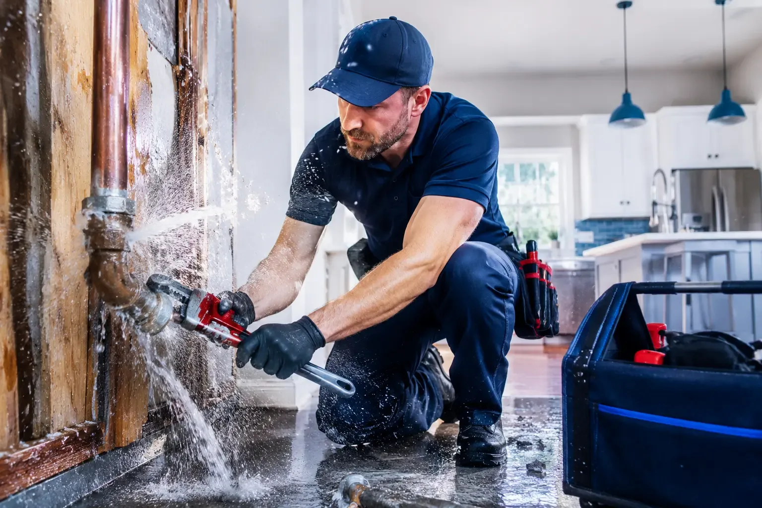 Local emergency pipe repair professionals in Seven Springs, NC